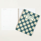 Motif de fleurs blanc et jaune (Devant avec enveloppe)