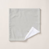 Motif de fleurs blanches élégantes (Gant de toilette)