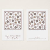 Motif de fleurs bouchées (Devant & derrière)