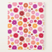 Motif de fleurs colorées (Dos)