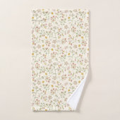 Motif de fleurs d'aquarelle (Serviette à main)