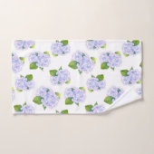 Motif de fleurs d'aquarelle Hydrangea (Serviette à main)