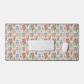Motif de fleurs d'aquarelle moderne (Clavier et souris)
