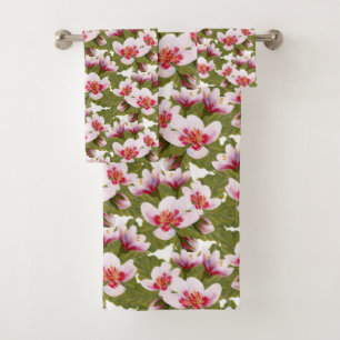 motif de fleurs de cerisier carrelé