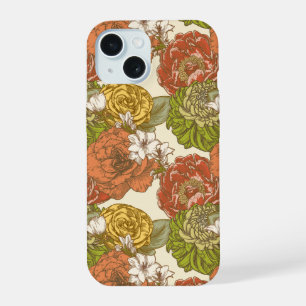 Motif de fleurs de jardin