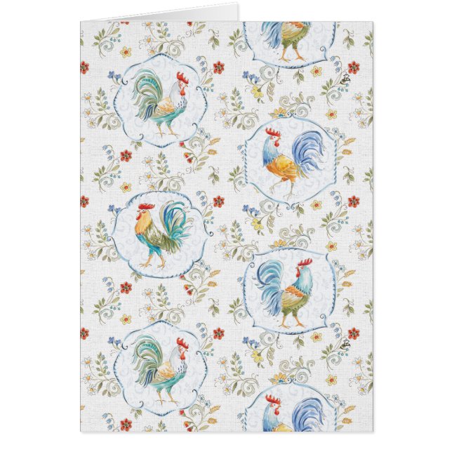 Motif de fleurs de pays (Devant)