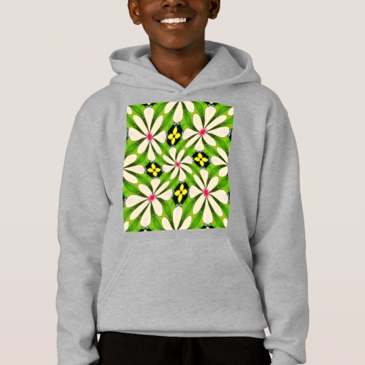 Motif de fleurs esthétiques (Devant)