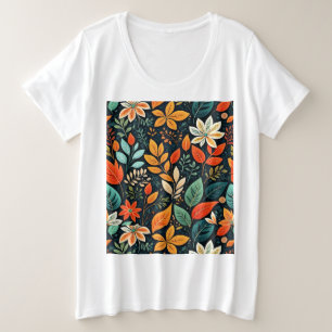 Motif de fleurs exotiques florales