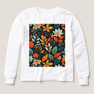 Motif de fleurs exotiques florales