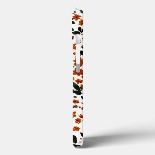 motif de fleurs iPhone / coque ipad (Verso / Gauche)