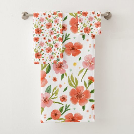 Motif de fleurs magnifiques  (En situation)