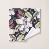 Motif de fleurs Magnolia (Gant de toilette)