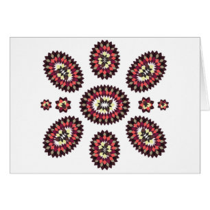 Motif de fleurs Mandala