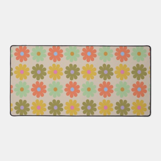 Motif de fleurs pastel vintage simple (Recto)