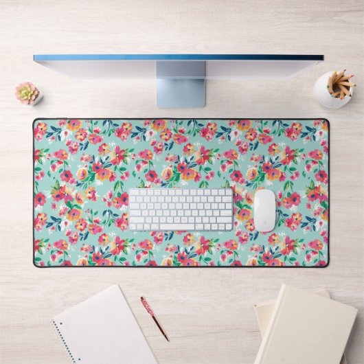 Motif de fleurs peintes (Bureau 1)