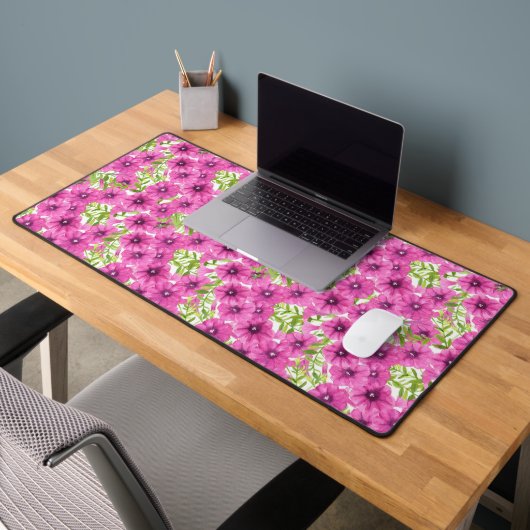 Motif de fleurs pétunia rose (Bureau 2)