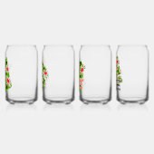 Motif de fleurs rose et blanche (Gauche)