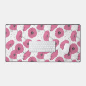 Motif de fleurs roses (Clavier et souris)