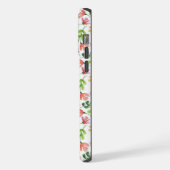 Motif de fleurs roses à l'aquarelle (Côté gauche)