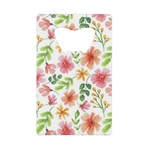 Motif de fleurs roses à l'aquarelle
