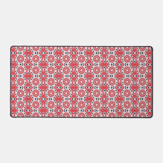 motif de fleurs rouges Abstraites (Recto)