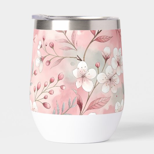 Motif de fleurs Sakura rose (Droite)