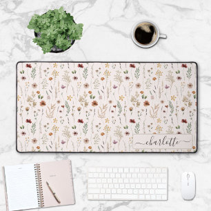 Motif de fleurs sauvages florales jolies aquarelle