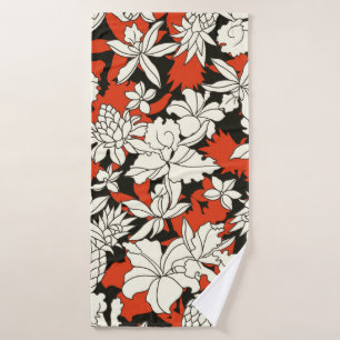 Motif de fleurs tropicales