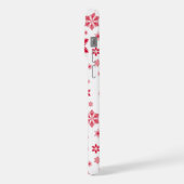 Motif de flocon de neige, Flammes de neige rouges, (Côté gauche)