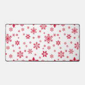 Motif de flocon de neige, Flammes de neige rouges, (Recto)