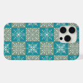 Motif de flocon d'hiver à main (Verso Horizontal)