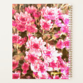 Motif de floraison florale rose – Conception botan (Dos)