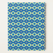 Motif de floraison géométrique rétro (Dos)