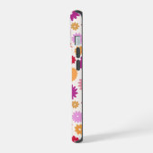 Motif de floraisons colorées (Côté gauche)