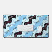 Motif de flute rose (Clavier et souris)