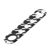 motif de fond blanc et noir géométrique chic (Dos Angle)