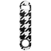 motif de fond blanc et noir géométrique chic (Devant)