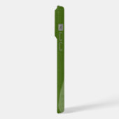 Motif de fond terreux vert (Côté gauche)