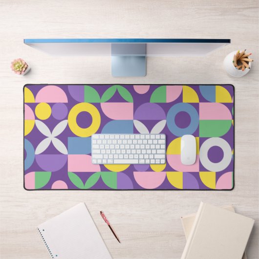 Motif de forme géométrique - Tapis de bureau | DP7 (Bureau 1)