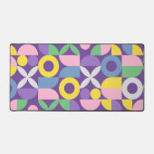 Motif de forme géométrique - Tapis de bureau | DP7 (Recto)