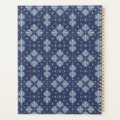 Motif de formes géométriques bleues  (Dos)