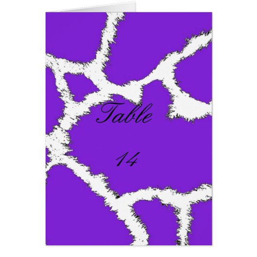Motif de fourrure de girafe violette (Devant)