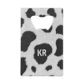 Motif de fourrure de vache noire et blanche arrièr (Dos)