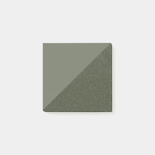 Motif de fractionnement vert Moss Sticky Post-It N (Devant)