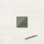 Motif de fractionnement vert Moss Sticky Post-It N (Sur un bureau)