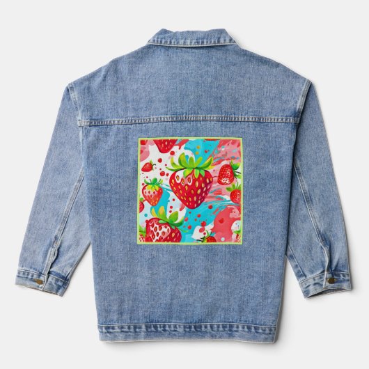 Motif de fraise (Verso)