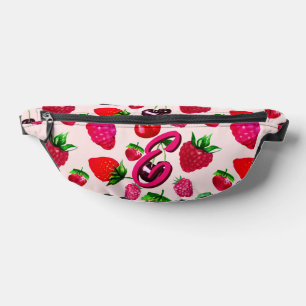 Motif de fraise mignonne avec nom personnalisé