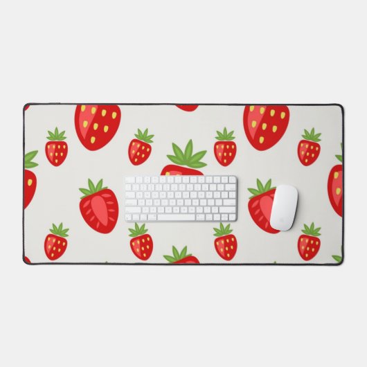 Motif de fraises (Clavier et souris)