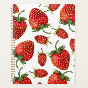 Motif de fraises
