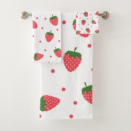 Motif de fraises (En situation)